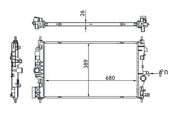 978557203 HAVA FILTRESI AUDI A4 B5 A6 C5 SKODA SUPERB I VW PASSAT B5 BMW E34 E39 E32 E38 E53 058133843-13711736675