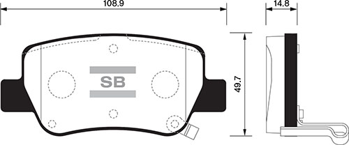 665443420 ÖN BALATA A6 2.7T QUATTRO 97-05 ARKA BALATA DİSK SSANGYONG MUSSO 95 KORANDO 02 4841305000-48413050A0-WVA23242