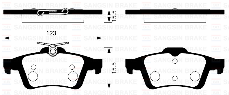 813948557 ÖN BALATA A6 2.7T QUATTRO 97-05 ARKA BALATA DİSK SSANGYONG MUSSO 95 KORANDO 02 4841305000-48413050A0-WVA23242