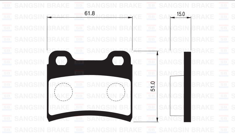 399587143 ÖN BALATA A6 2.7T QUATTRO 97-05 ARKA BALATA DİSK SSANGYONG MUSSO 95 KORANDO 02 4841305000-48413050A0-WVA23242