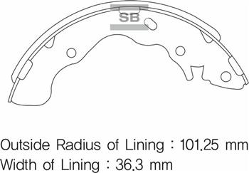 617781355 ÖN BALATA A6 2.7T QUATTRO 97-05 ARKA BALATA DİSK SSANGYONG MUSSO 95 KORANDO 02 4841305000-48413050A0-WVA23242