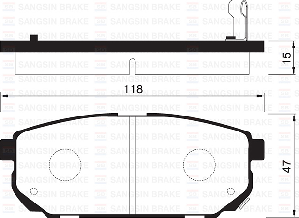 729475407 ÖN BALATA A6 2.7T QUATTRO 97-05 ARKA BALATA DİSK SSANGYONG MUSSO 95 KORANDO 02 4841305000-48413050A0-WVA23242