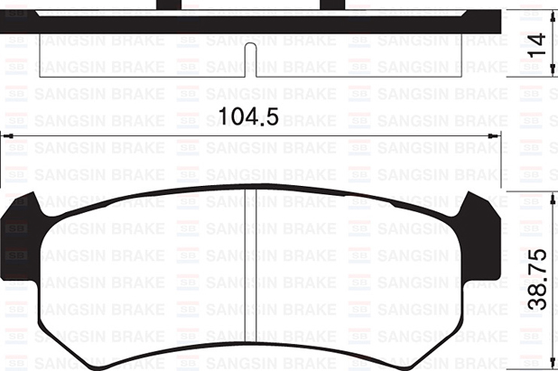 912740782 ÖN BALATA A6 2.7T QUATTRO 97-05 ARKA BALATA DİSK SSANGYONG MUSSO 95 KORANDO 02 4841305000-48413050A0-WVA23242